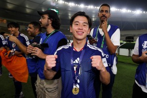 官方：小仓幸成将于2028年加盟冈山绿雉，他在U23亚洲杯决赛双响